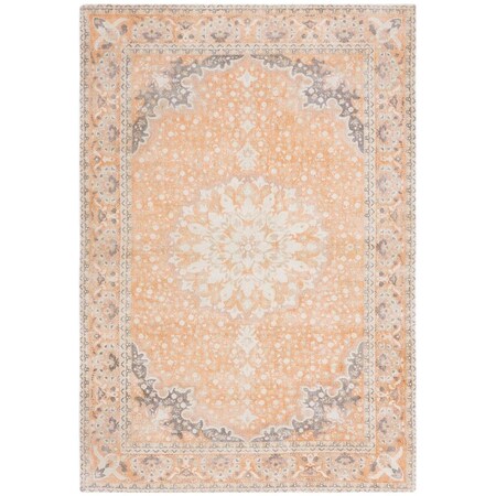 Safavieh 5 x 8 ft. Restoration Vintage Hand Loomed Rectangle Area Rug Rust & Orange RVT710P-5